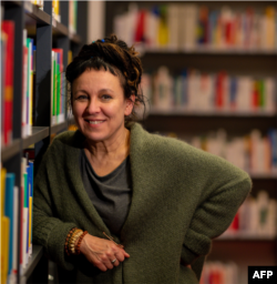 Olga Tocarczuk, novelista polaca ganadora del Premio Nobel de Literatura correspondiente a 2018