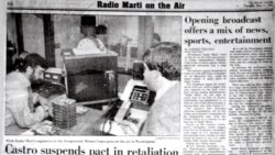 Programa especial por la primera transmisión de Radio Martí