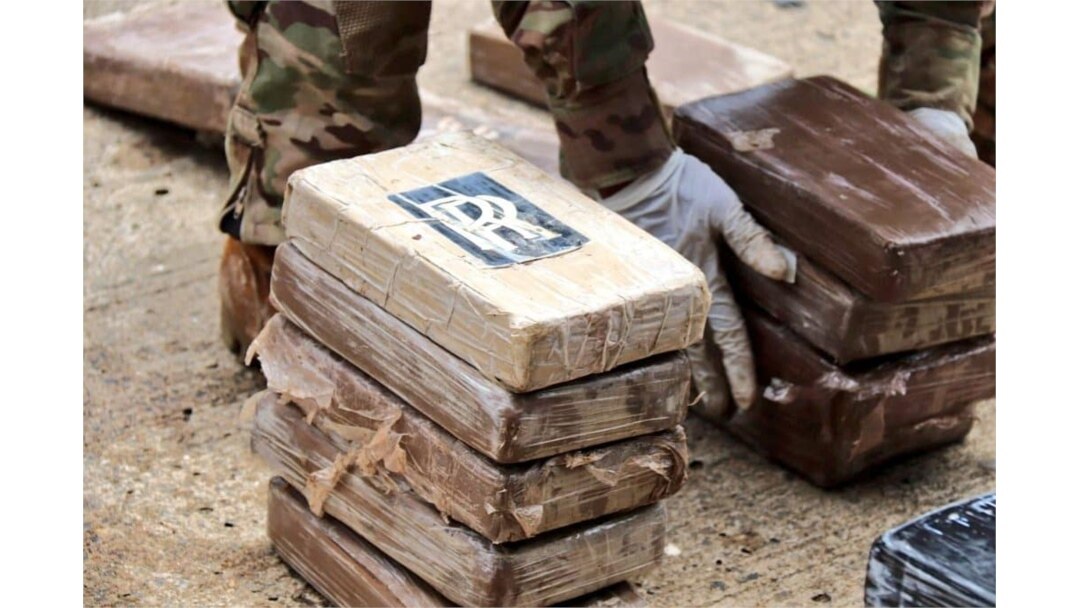 Drogas confiscadas por el SENAM en Panamá.