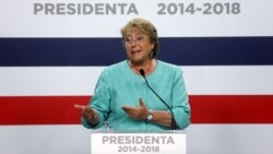 Chilenos esperan que Bachelet aborde tema de derechos humanos con Maduro