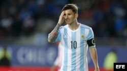 El delantero argentino Leo Messi.