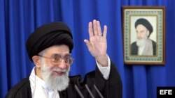 El líder supremo de la Revolución iraní, el ayatolá Ali Jamenei. Foto de archivo