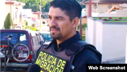 Esteban Obando, subdirector general de la Policía Migración de Costa Rica