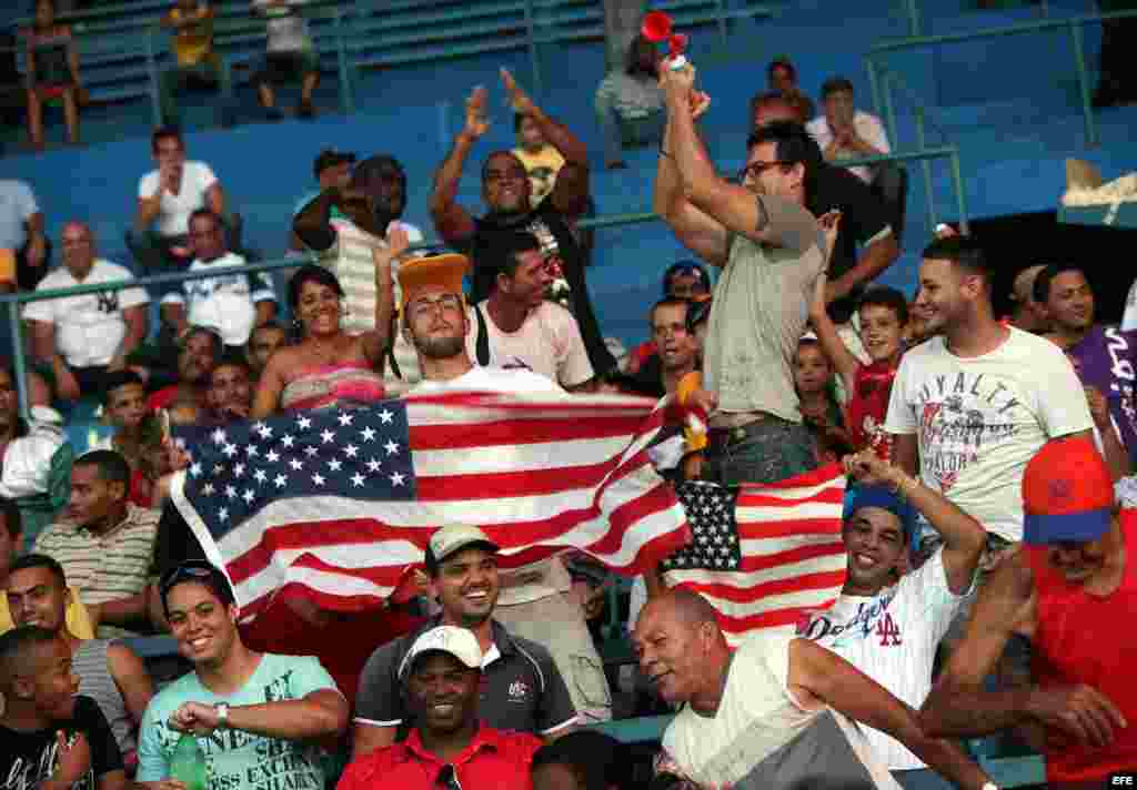 Está previsto que Obama asista el martes al juego de pelota en el Latinoamericano. Foto tomada 5 de julio de 2012, en el estadio Latinoamericano.