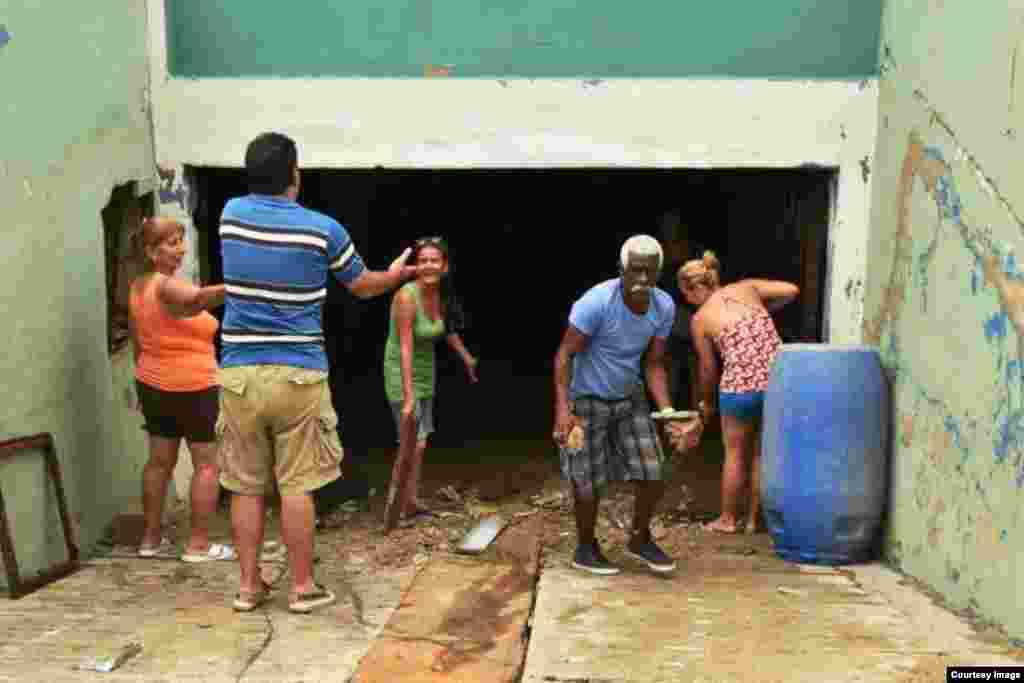 Daños provocados por huracán Irma en La Habana. Foto Cortesía de El Morro Productions INC