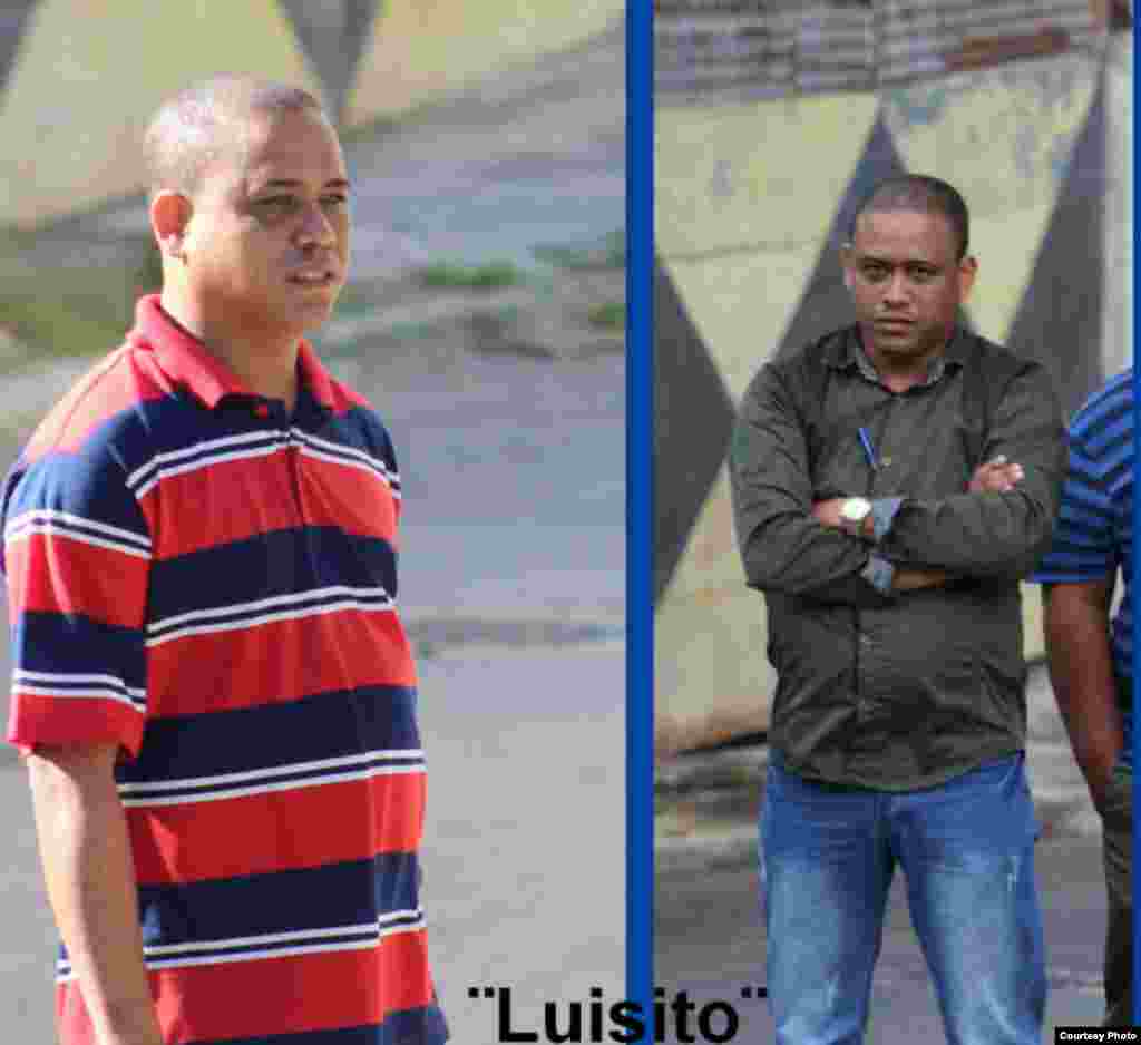 Oficial de Seguridad del estado que participa regularmente en la represión a las Damas de Blanco, identificado como &quot;Luisito&quot;.