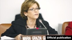 Maria Grazia Giammarinaro, relatora especial de la ONU sobre tráfico de personas. (Foto: Naciones Unidas)