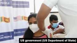 EEUU entrega en Sri Lanka vacuna COVID-19