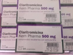 Precios de medicamentos en farmacias cubanas
