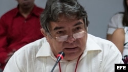 Julián González Toledo, ministro de Cultura de Cuba.