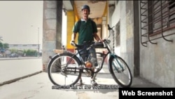 Una imagen del cortometraje Havana Bikes.
