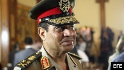 Foto de archivo tomada del ministro de Defensa egipcio, Abdel Fatah el Sisi