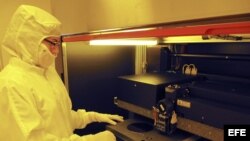 Imagen de un laboratorio de nanotecnología. 