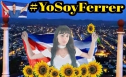Campaña en redes a favor de Ferrer Tomado de Facebook de activista María Ayala
