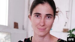 La bloguera cubana Yoani Sánchez.