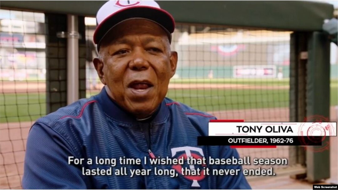 Tony Oliva, jardinero de Grandes Ligas entre 1962 y 1976.