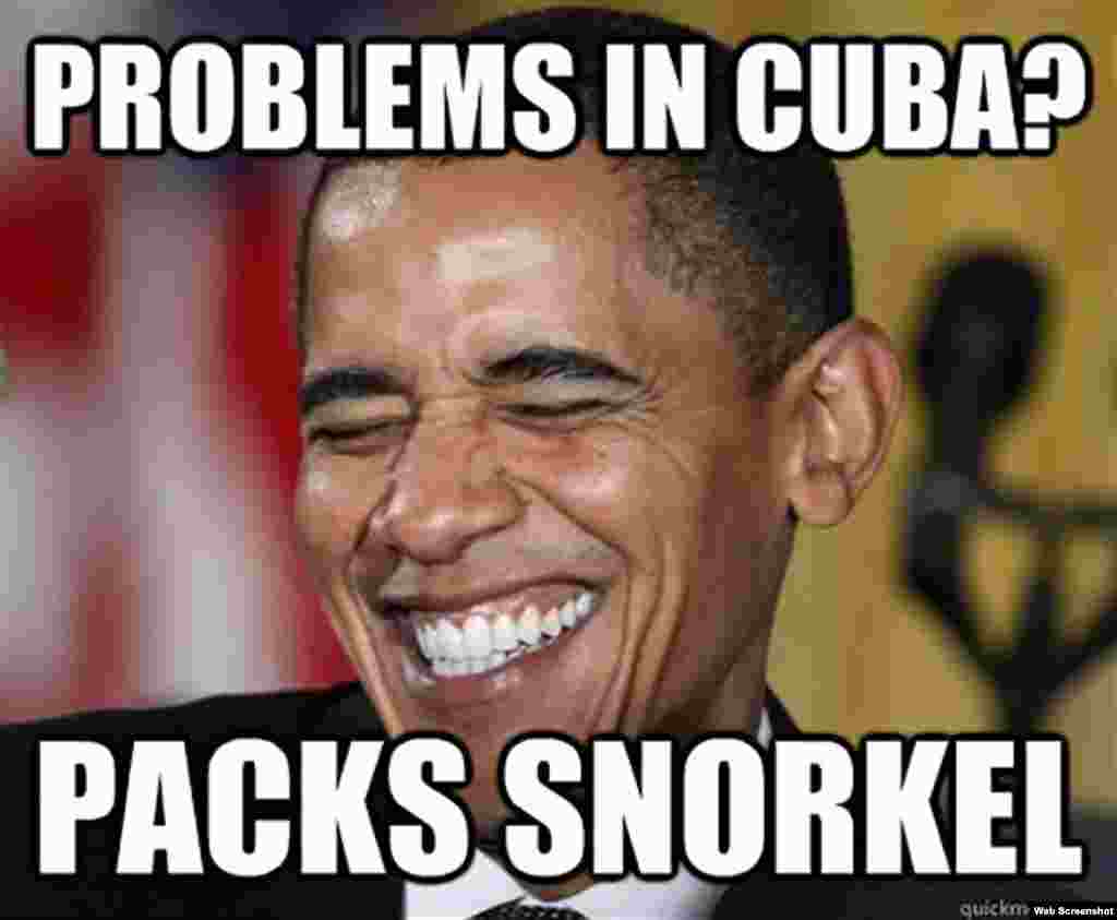 &iquest;Problemas en Cuba? Empaca el snorkel.