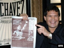 Julio César Chávez en una foto de archivo de 2007.