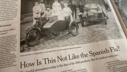New York Times sobre la Influenza Española de 1918
