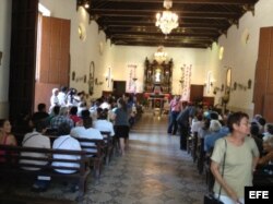 Parroquia El Salvador del Mundo donde realizarán los servicios fúnebres de Oswaldo Payá