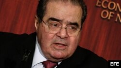El juez de la Corte Suprema de EEUU, Antonin Scalia.