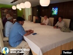 Líderes de las FARC y el ELN dialogan en Cuba en busca de un acuerdo de Paz (Foto: Archivo).