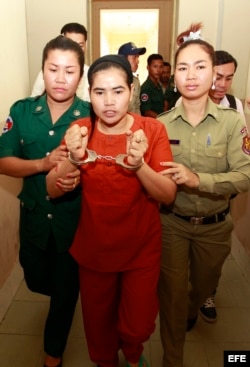 Activista de Cambodia Tep Vanny.