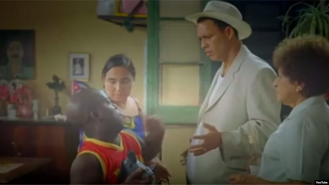Cuba Una escena del fime "El Rey en La Habana