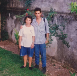 María Dolores y Jeffrey Puente en Pinar del Río