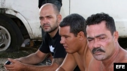 Cubanos indocumentados a la espera de su repatriación desde Tabasco, México, a Cuba. Archivo.