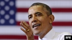 MHR21 LARGO (ESTADOS UNIDOS) 26/09/2013.- El presidente de EE.UU., Barack Obama, pronuncia un discurso sobre la Affordable Care Act (Ley de Cuidado de Salud a Bajo Precio), conocida despectivamente por los conservadores como "Obamacare", en la Universidad