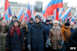 Beris Nemtsov memorial opposition march