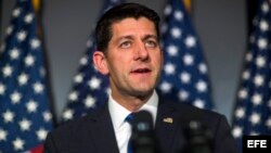 El presidente de la Cámara, el republicano Paul Ryan, sale de la contienda presidencial.