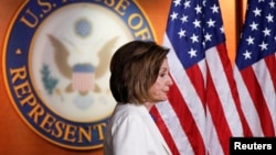 La presidenta de la Cámara de Representantes, la demócrata Nancy Pelosi. (REUTERS/Tom Brenner)