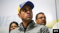 El gobernador del estado Miranda y excandidato presidencial venezolano Henrique Capriles. 