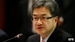 El enviado especial de EE.UU para la política de Corea del Norte Joseph Yun. (Archivo)