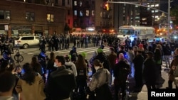 Protestas en Manhattan. REUTERS/Michelle Nichols