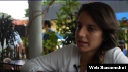 Karla Pérez González. (Captura de video/El Estornudo)