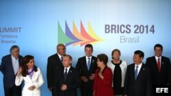 Presidentes de los países que integran el grupo BRICS