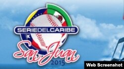 Logo de la Serie del Caribe 2015, San Juan, Puerto Rico.