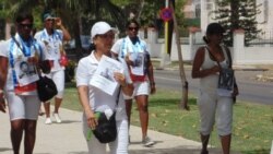 Activistas detenidos veinte horas por apoyar a Damas de Blanco