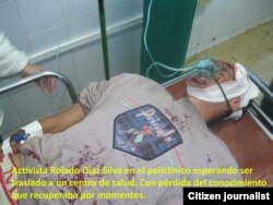 Reporta Cuba. Ciudadano que requería servicios médicos.