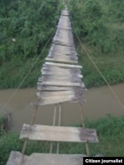 Reporta Cuba Puente peligroso Pinar del Río Foto Yusleidy Roselló