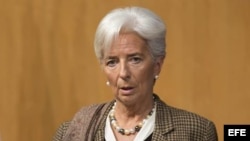 Christine Lagarde, jefa del Fondo Monetario Internacional (FMI).