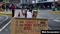 Manifestaciones en Venezuela han dejado más de 60 muertos.