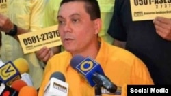 Fernando Albán, concejal del partido opositor venezolano Primero Justicia.