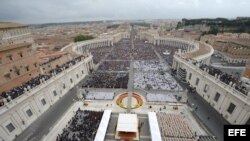 Ceremonia de Canonización de Juan Pablo II y Juan XXIII