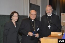 Premiación en Alemania al Arzobispo de La Habana
