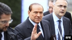 Archivo - El exprimer ministro de Italia, Silvio Berlusconi. 
