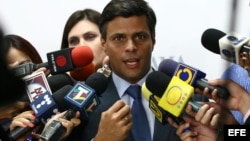 El opositor venezolano Leopoldo López.